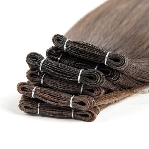 Human hair weft product reference for a wholesale extension programme
