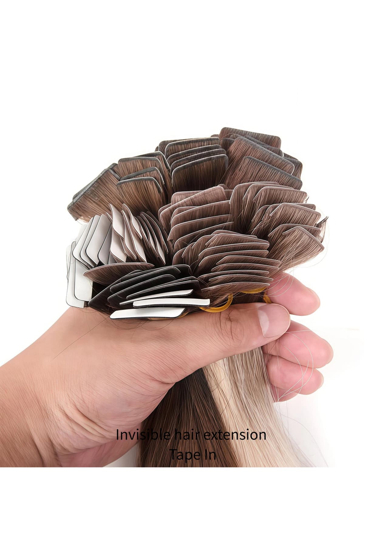 Invisible Tape-In Extensions product and construction reference 16