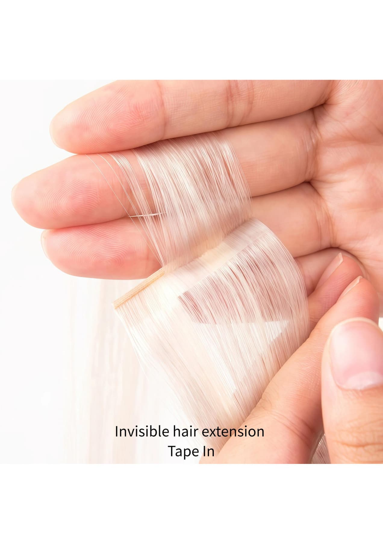 Invisible Tape-In Extensions product and construction reference 17