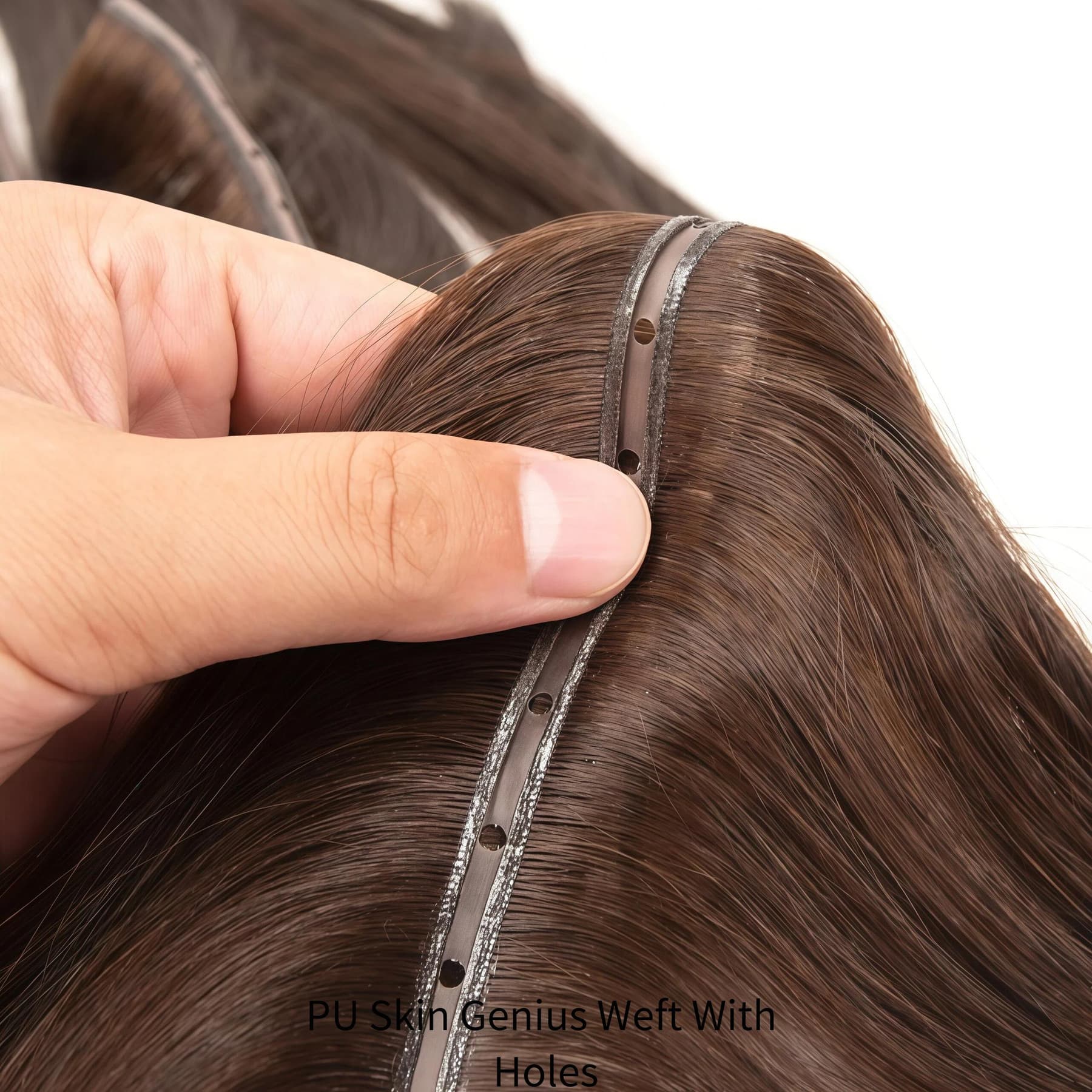 PU Skin Genius Weft with Holes product and construction reference 73
